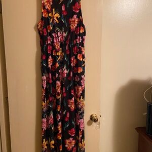Multi color beach island dress